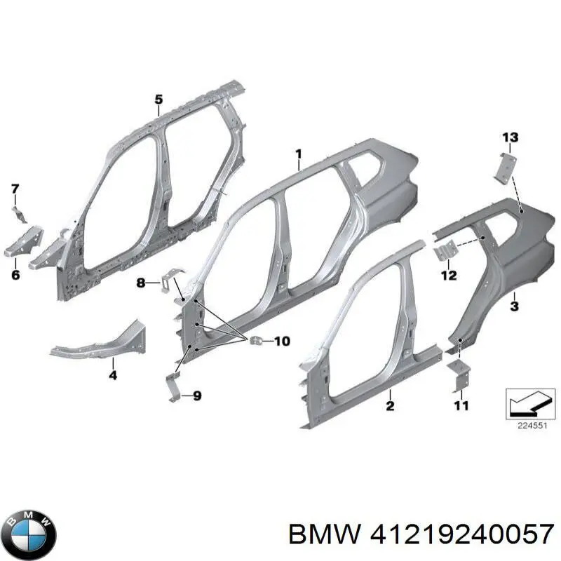41219240057 BMW 