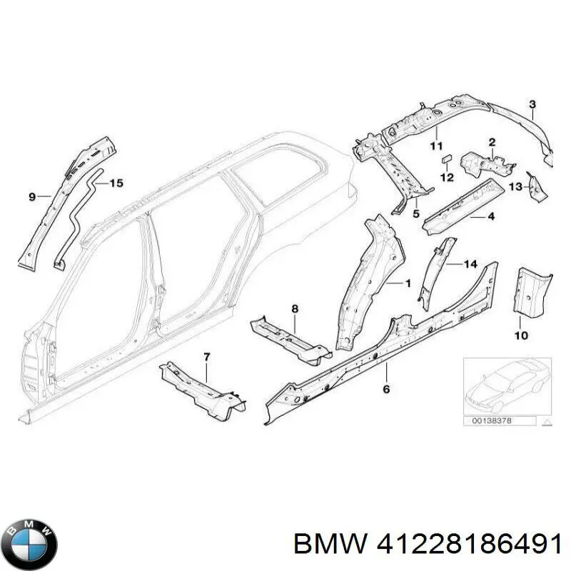 41228186491 BMW 
