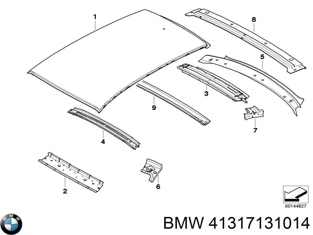 Дах кабіни (кузова) на BMW 1 (E81, E87)