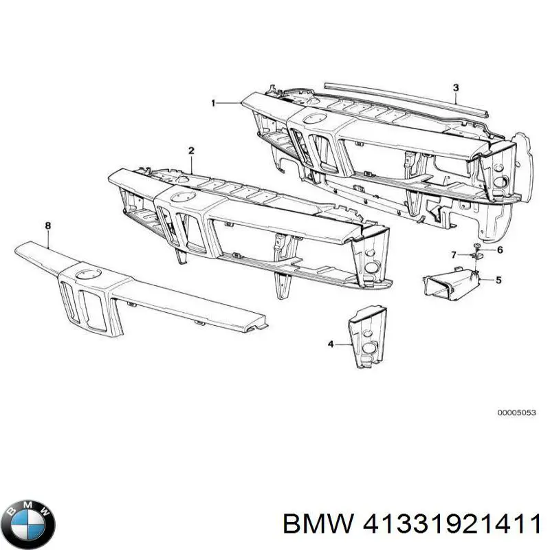  BMW 41331921411 ціна, від 565.53 USD