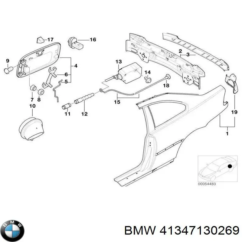 BMW 41347130269 ціна, від 240.72 USD