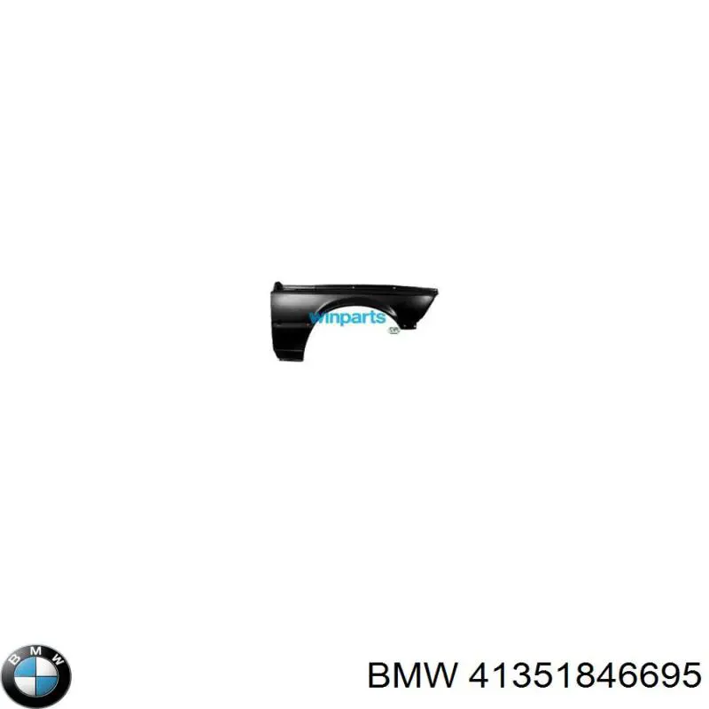 Переднє ліве крило на BMW 3  E21