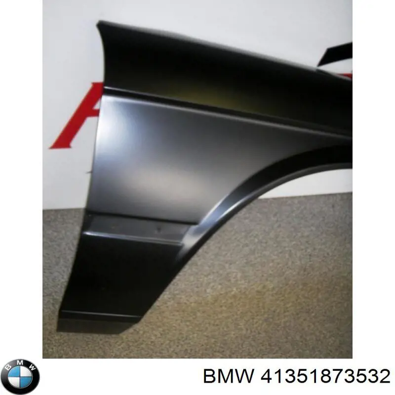 Крило переднє праве на BMW 5 E28