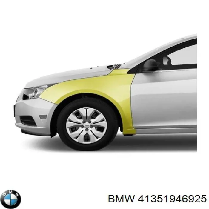 Ліве переднє крило TYG BM10004AL ціна, від 47.69 USD