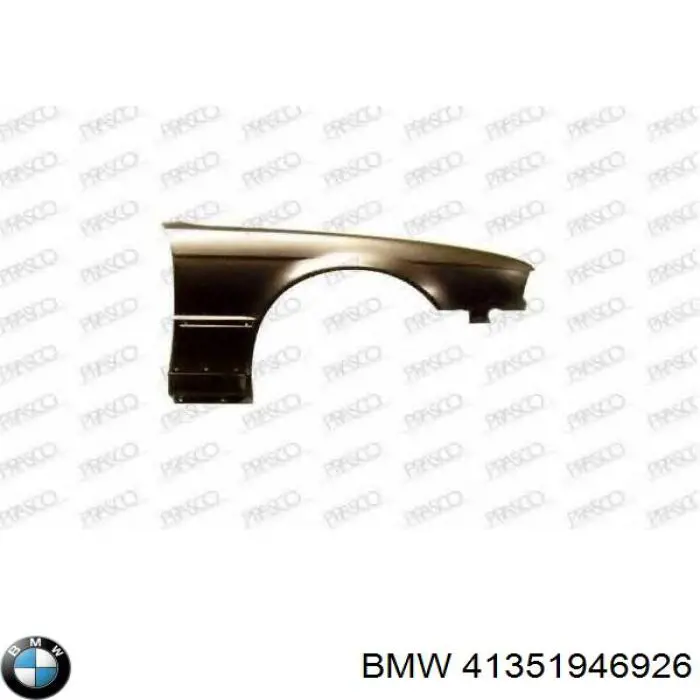 Крило переднє праве Polcar 2015021 ціна, від 41.42 USD