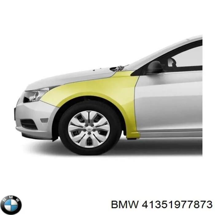 Ліве переднє крило Polcar 200702 ціна, від 41.42 USD