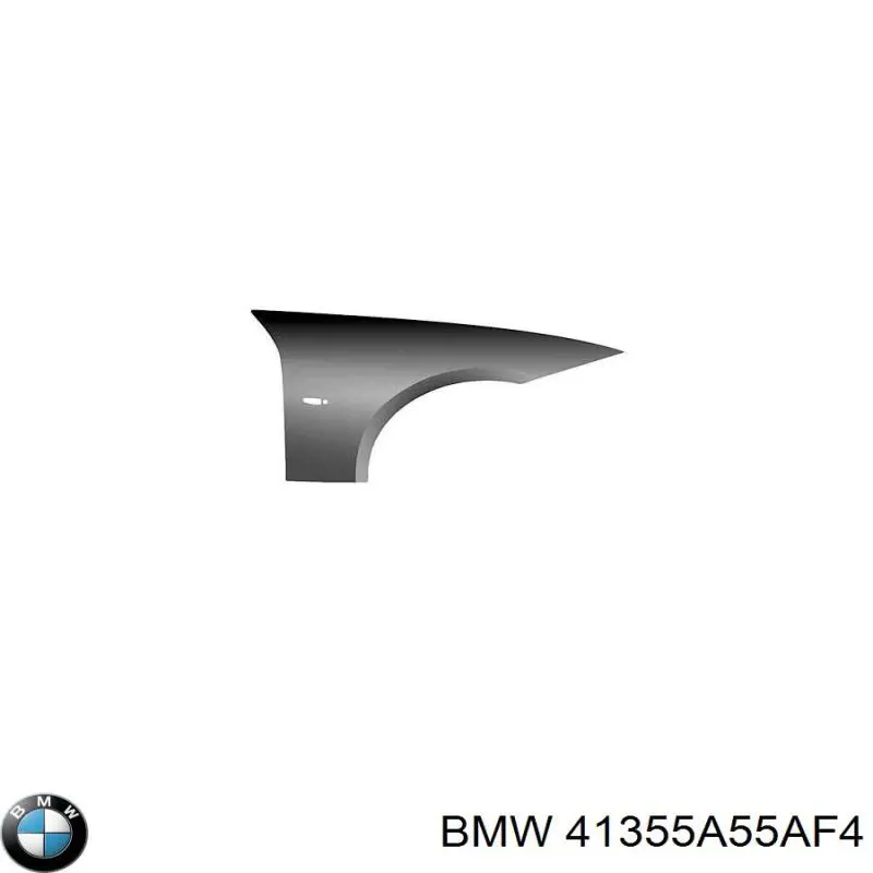 Крило переднє праве на BMW 3 E91