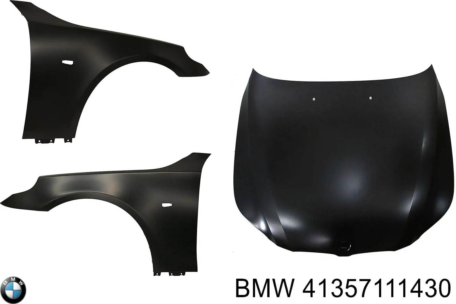 Крило переднє праве на BMW 5 E61