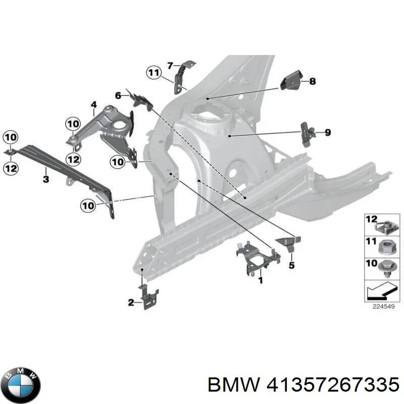  41357267335 BMW