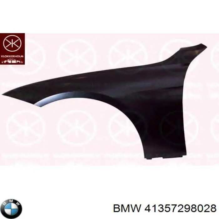 Крило переднє праве BMW 41357298028 ціна, від 48.82 USD