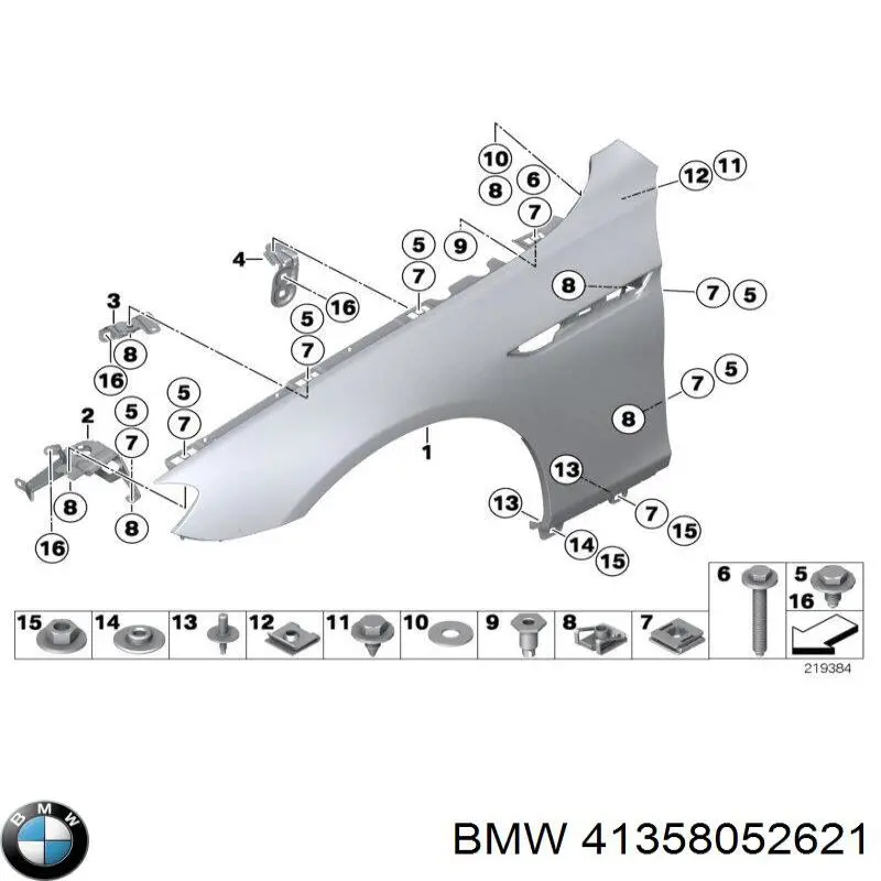 41358052621 BMW 