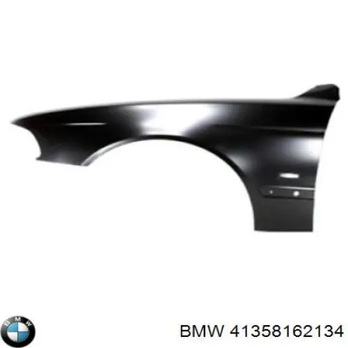 Крило переднє праве на BMW 5 E39