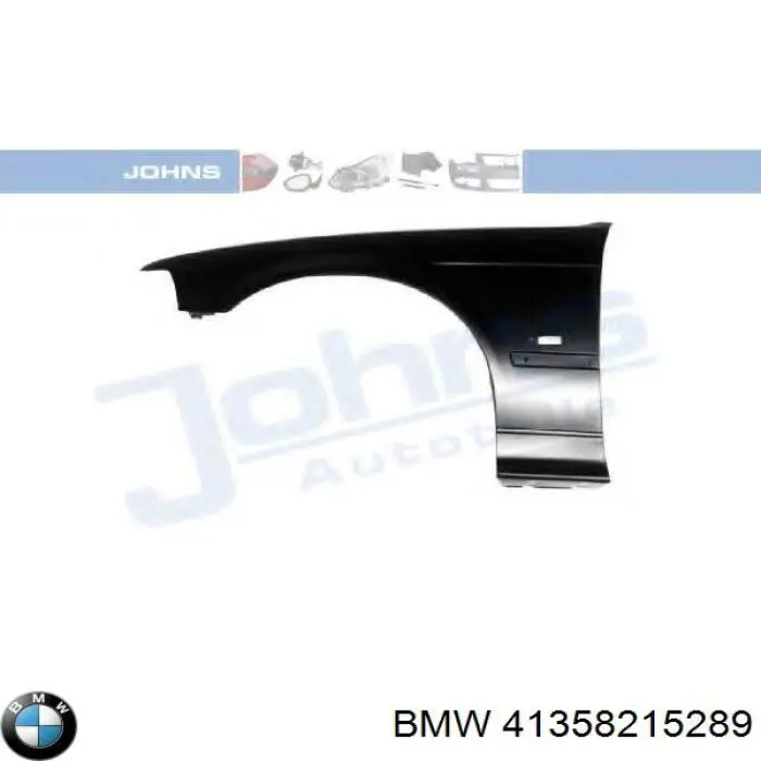 41358215289 BMW Переднє ліве крило