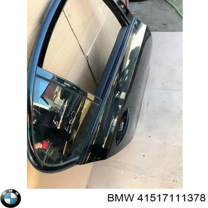 Двері пасажирські задні праві на BMW 5 (E60)