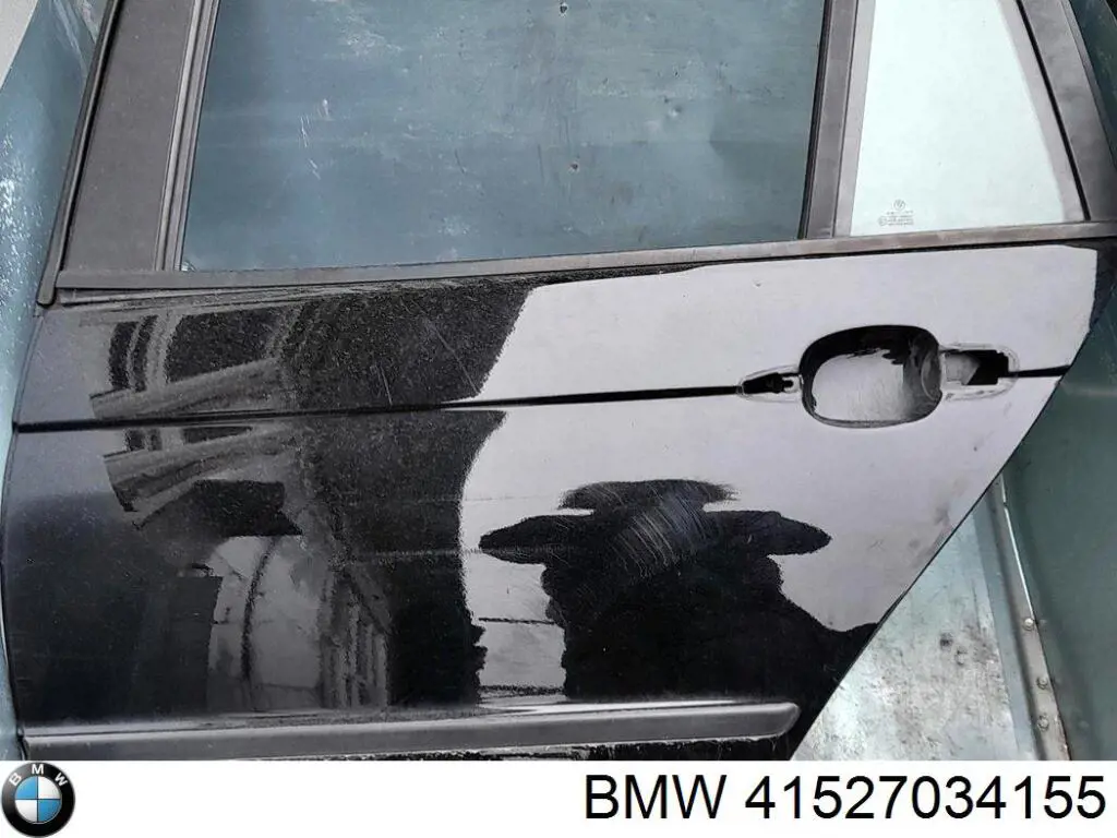 Двері пасажирськи задні ліві на BMW 3 (E46)