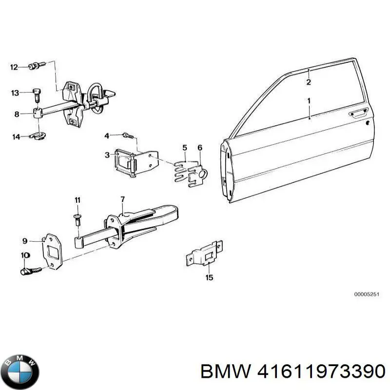 41611973390 BMW 