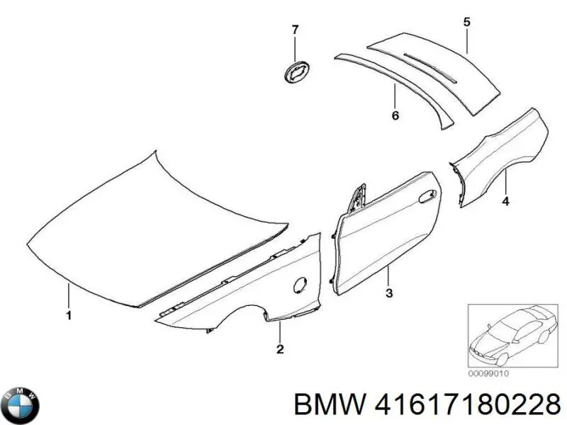 Капот на BMW Z4 E86