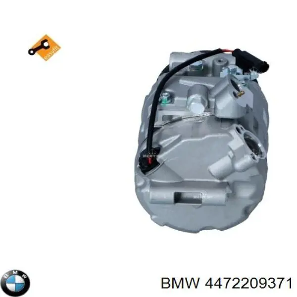 Компресор системи кондиціювання BMW 4472209371 ціна, від 201.42 USD