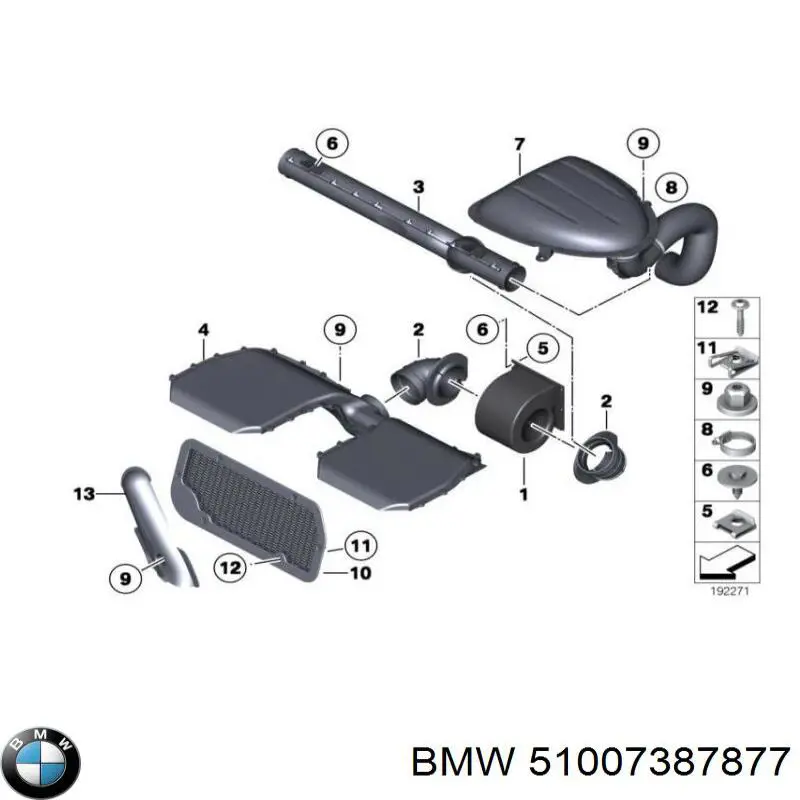  51007387877 BMW