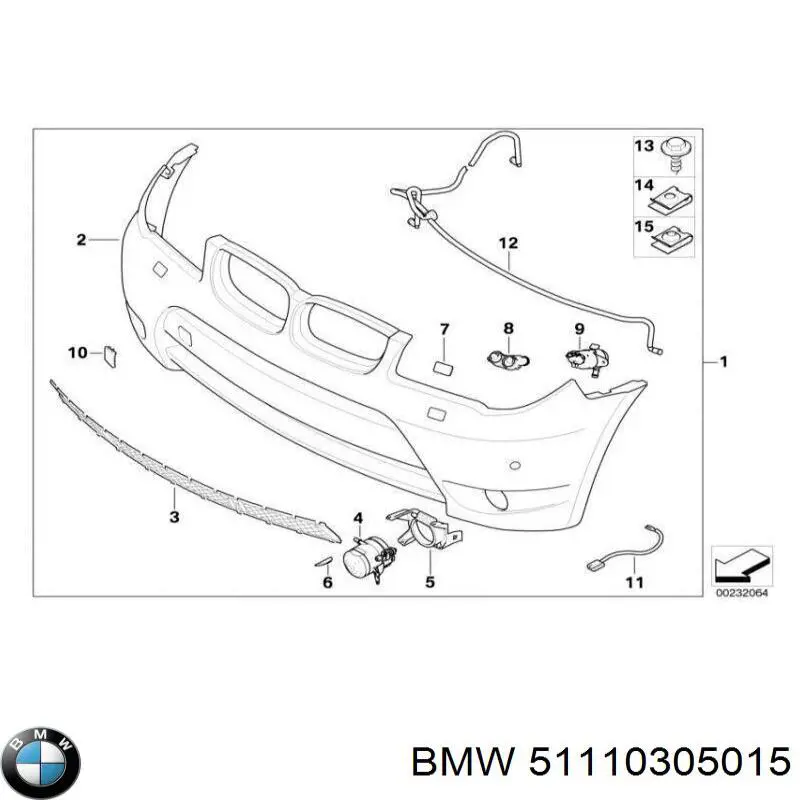 51110305015 BMW 