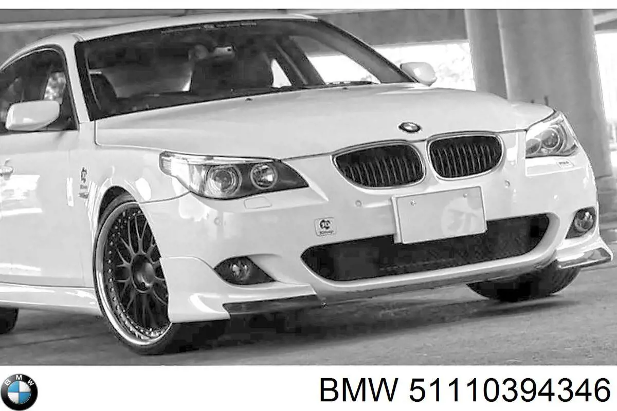 51110394346 BMW Бампер передній в зборі