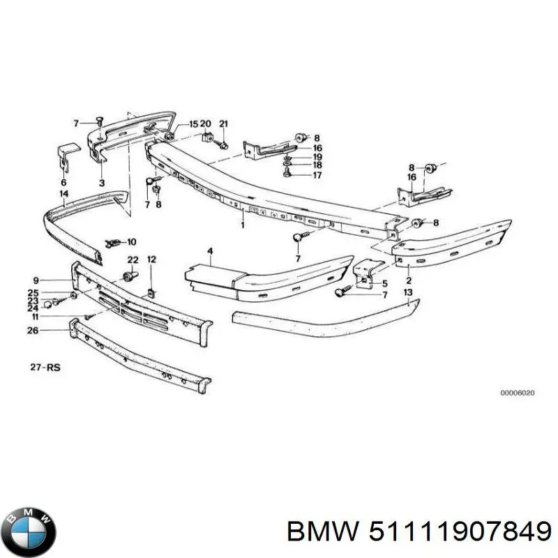 51111907849 BMW 