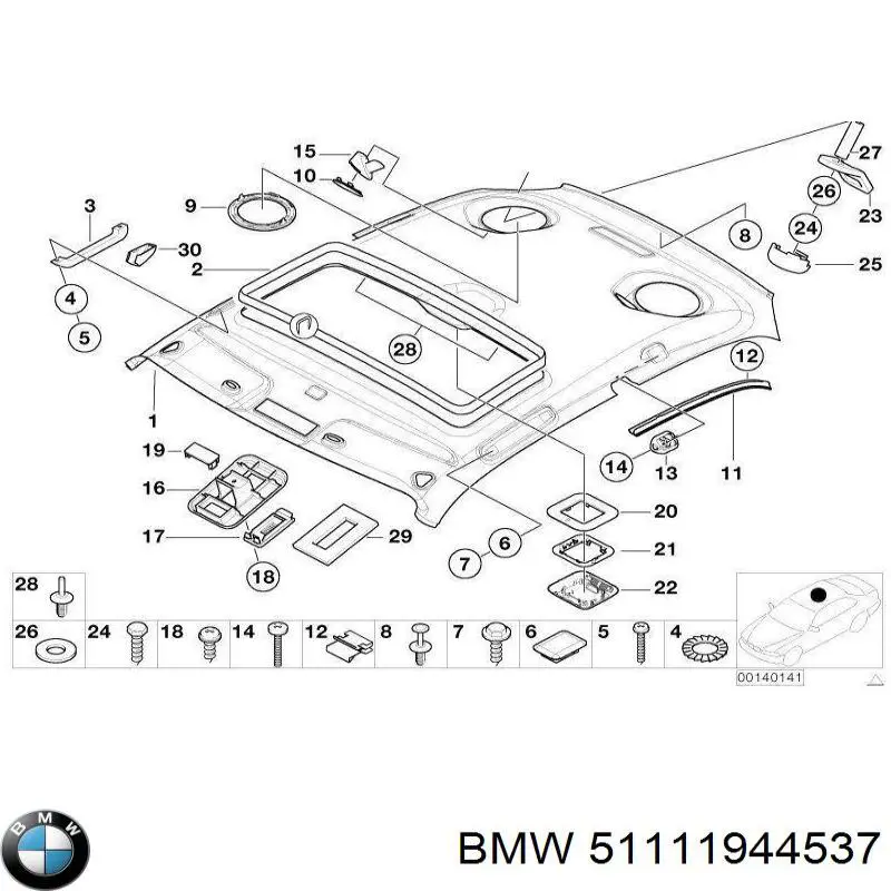  51111944537 BMW