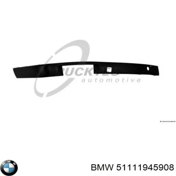 Купити 51111945908 BMW Накладка бампера переднього, права