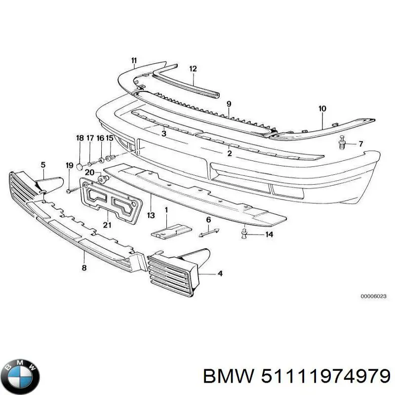 Купити 51111974979 BMW Патрубок витратоміра повітря