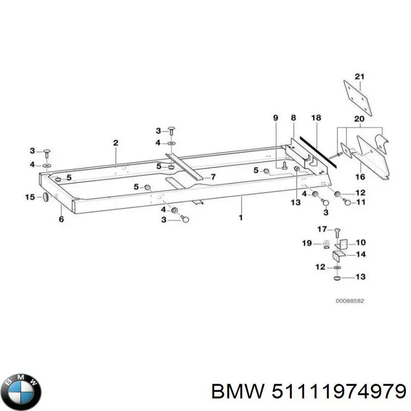 51111974979 BMW Гофра витратоміра повітря