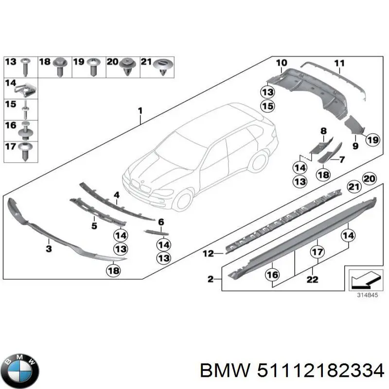 51112182334 BMW 