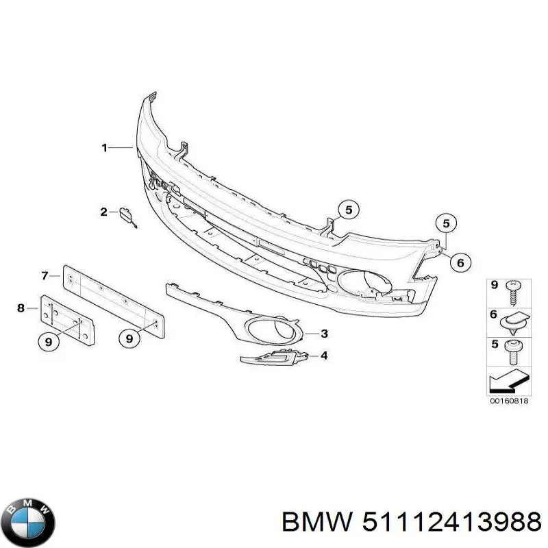  51112413988 BMW