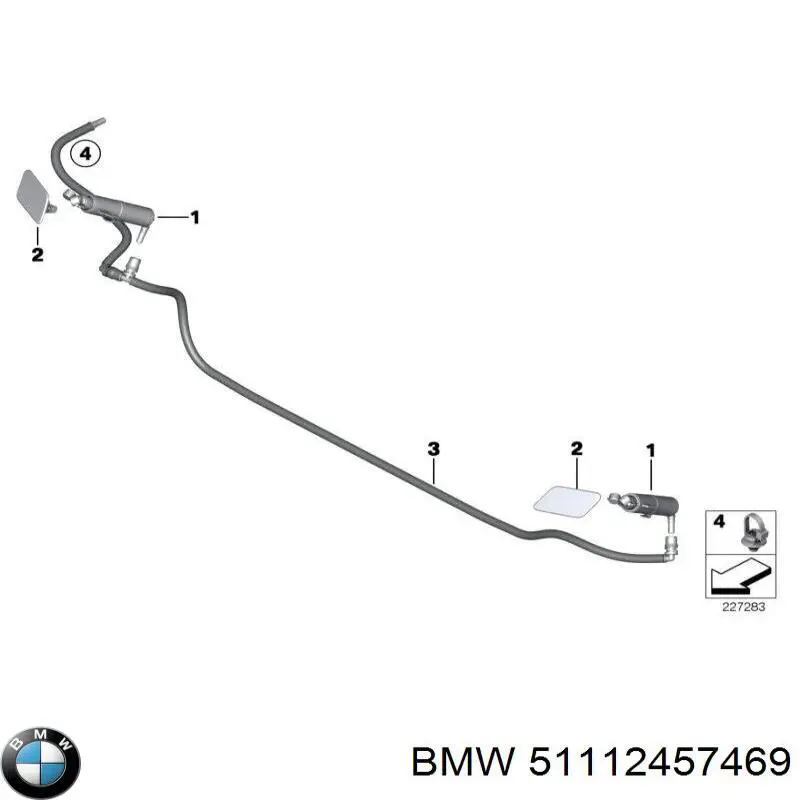 Купити 51112457469 BMW 