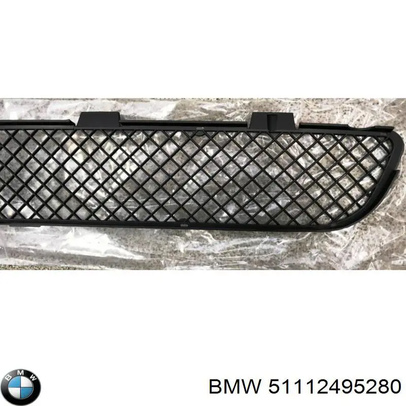51112495280 BMW решітка переднього бампера, центральна