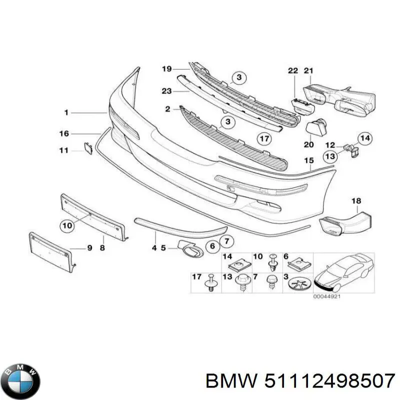 Купити 7025163 Autotechteile Буфер (бампер) передній
