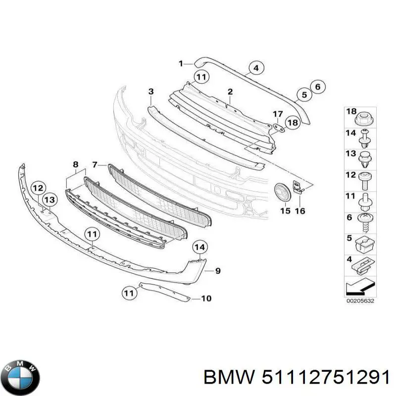  BMW 51112751291 ціна, від 84.65 USD
