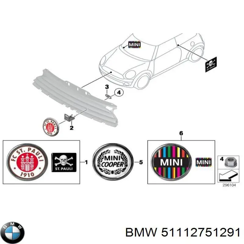 51112751291 BMW 