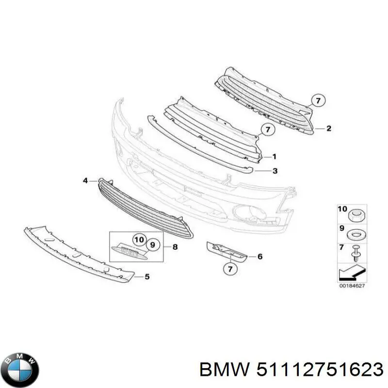  BMW 51112751623 ціна, від 52.49 USD