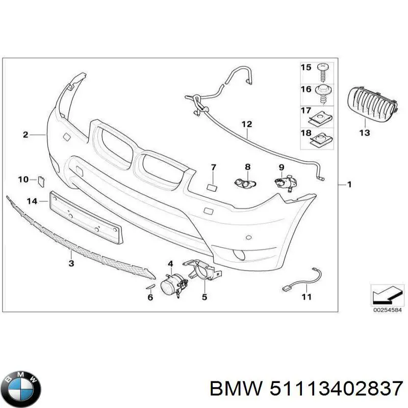  51113402837 BMW