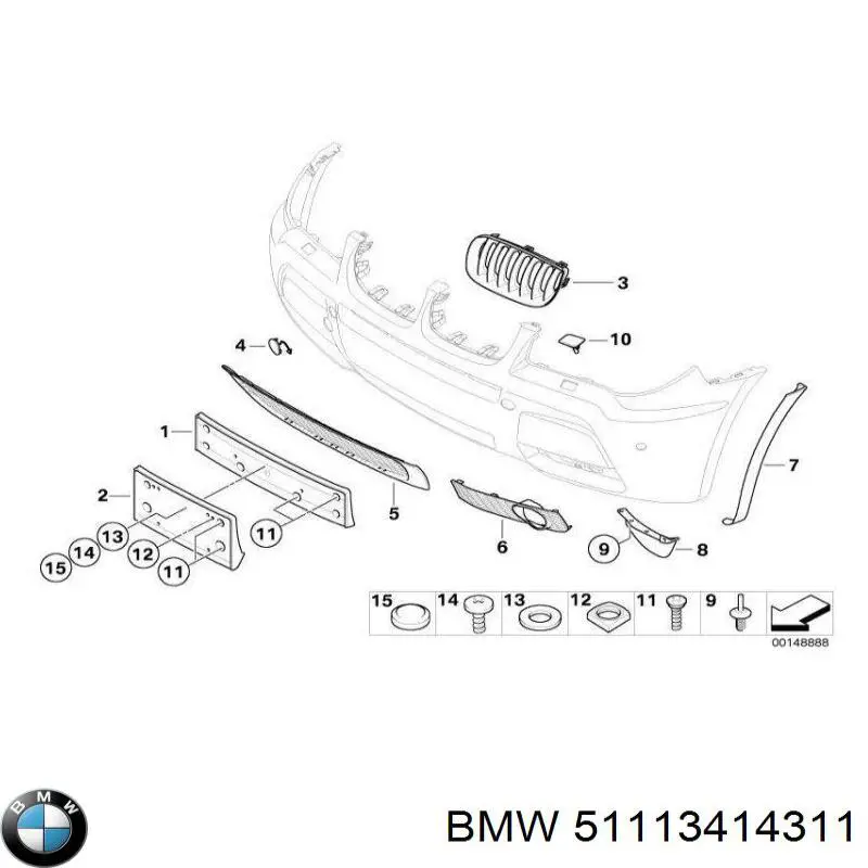 51113414311 BMW 
