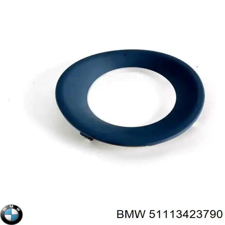 Ободок/окантовка фари противотуманной, правий на BMW X3 (E83)
