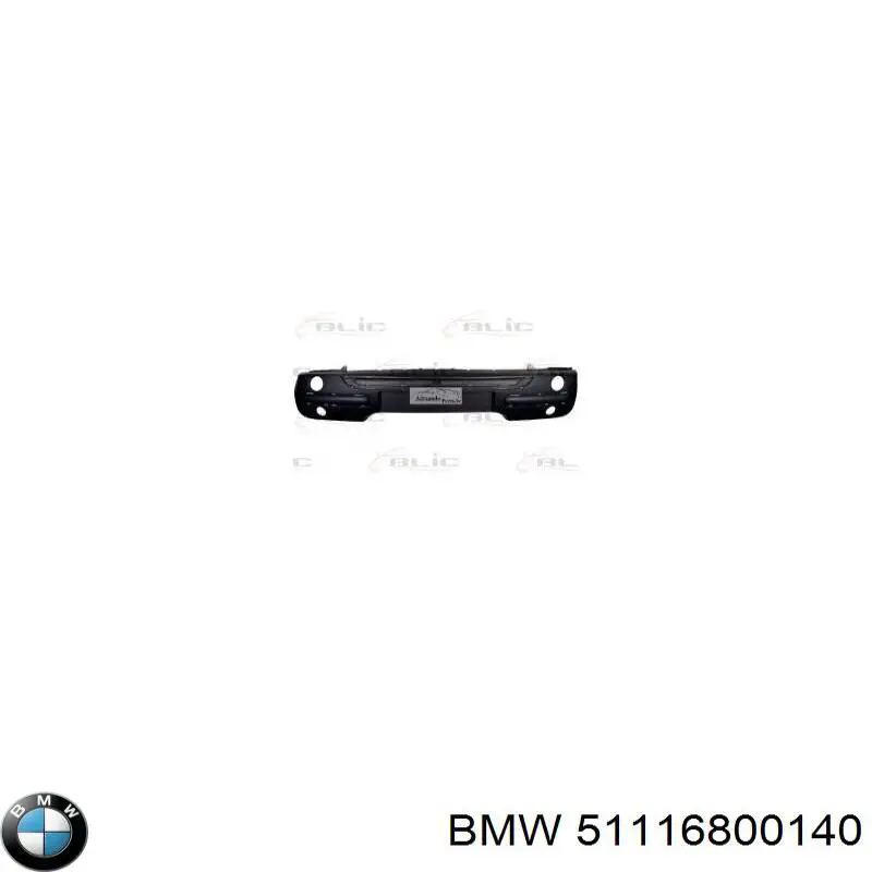 51116800140 BMW бампер передній