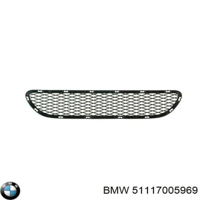 Купити 51117005969 BMW Накладка бампера переднього, ліва