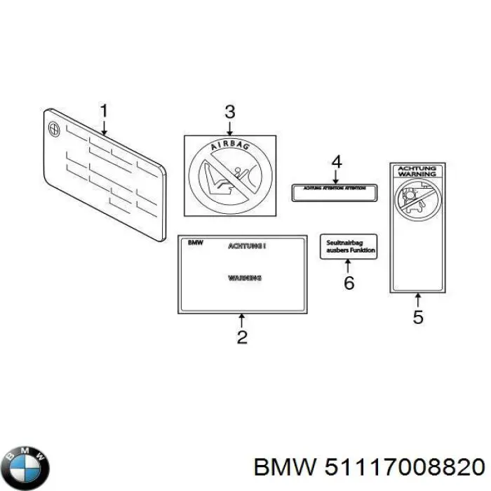 51117008820 BMW 