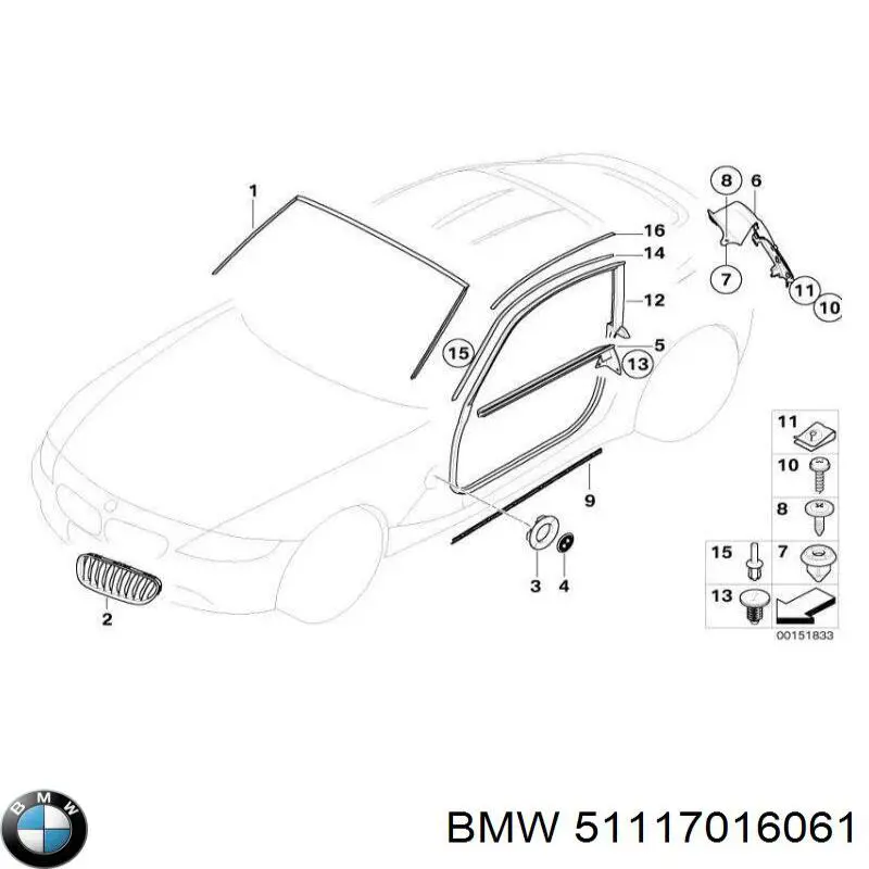  51117016061 BMW