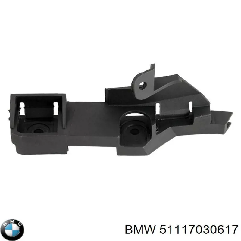 Направляюча заднього бампера, ліва 51117030617 BMW