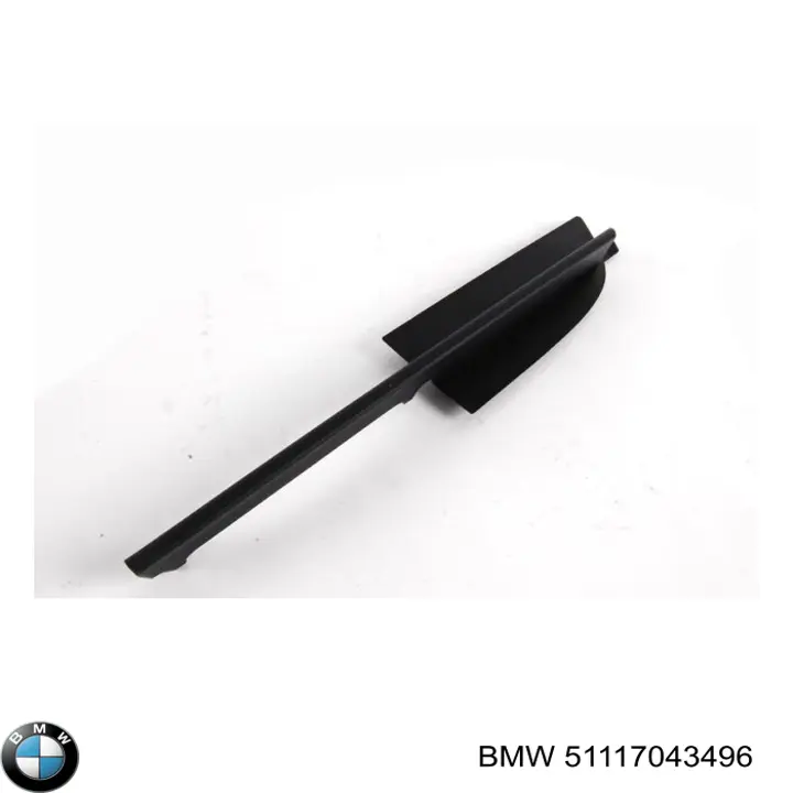 51117043496 BMW Решітка переднього бампера, права