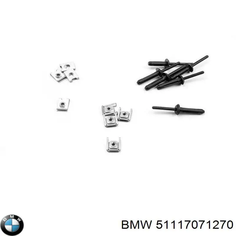 Кріплення глушника переднє BMW 51117071270 ціна, від 0.25 USD