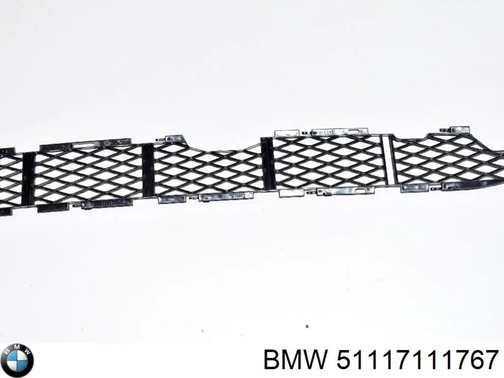 Решітка переднього бампера, центральна на BMW X5 (E53)