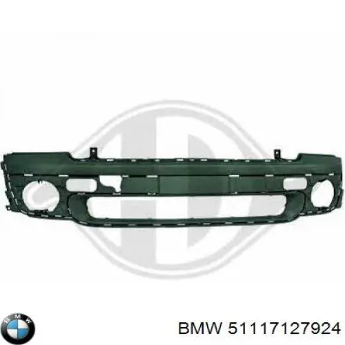 Передній бампер 51117127924 BMW